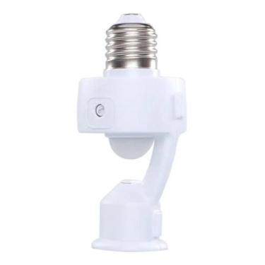 Imagem de Sensor De Presença Com Soquete E27 Bivolt Margirius Mpq-40f, Branco