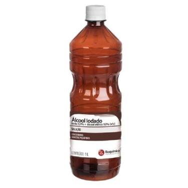 Imagem de Alcool iodado 1000 ml 0,1% (kit c/12) - rio quimica