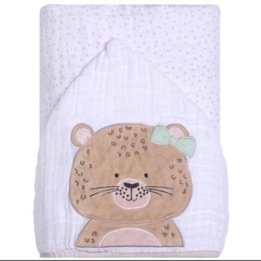 Imagem de TOALHA PAPI FRIENDS 3 CAMADAS DE TECIDO SOFT INFANTIL BEBÊ 90cmX75cm C