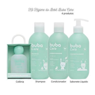 Imagem de Kit Higiene do Bebê Buba Colonia, Shampoo, Condicionador e Sabonete Ve