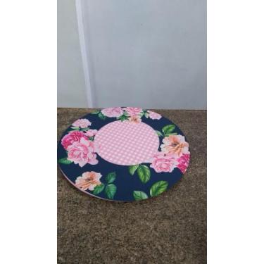 Imagem de Sousplat Completo com MDF cód 009 - Kefamy 