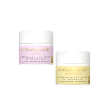 Imagem de Giovanna Baby Kit 2 Desodorantes em Creme Classic + Vanilla 55g