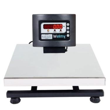Imagem de Balança Para Industria Welmy 100kg 20g Sem Coluna 39x34