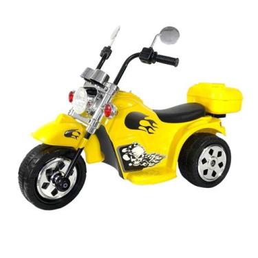 Imagem de Mini Moto Elétrica Infantil 6v, Zippy Toys, Triciclo Com Luz Som Bater
