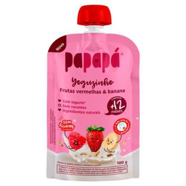 Imagem de Yoguzinho Papapá Papinha Sabor Frutas Vermelhas e Banana a Partir de 1