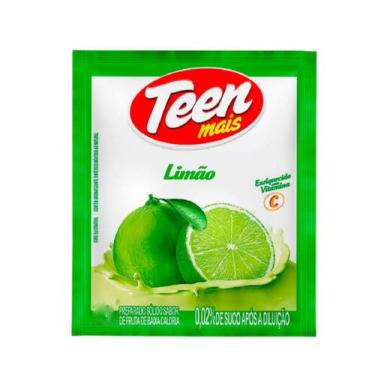 Imagem de Suco teen limao 225 g caixa com 15 unidades de 15 g - LUAL ALIMENTOS