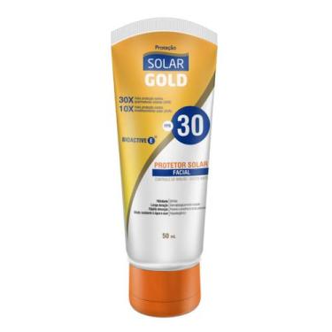 Imagem de Protetor Solar Fps 30 Facial Gold Nutriex 50ml