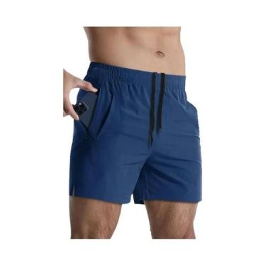 Imagem de Shorts De Treino Masculinos De Secagem Rápida Para Corrida, Academia E