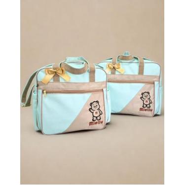 Imagem de Kit Bolsas Maternidade Bebê Enxoval Trocador Multifunção - Linha Casua