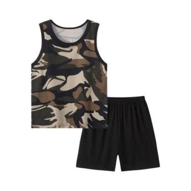 Imagem de Conjunto De 2 Peças Para Meninos E Meninas, Verão, Estampa De Dinossau