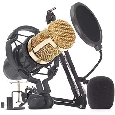 Imagem de KIT MICROFONE YOUTUBER, GRAVAÇÃO, LIVE CONDENSADOR KP-M0010