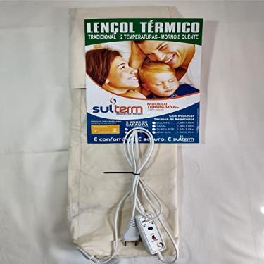 Imagem de Lençol Térmico Solteiro 220v - 2 temp. - Garantia 3 anos