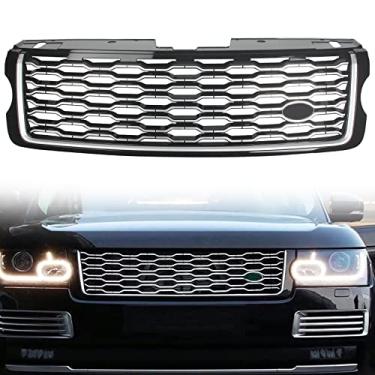 Imagem de FINMOKAL Para 2013-2017 Land Rover Range Rover Vogue L405 grade superior de para-choque dianteiro