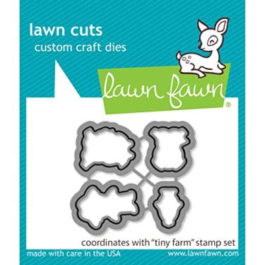 Imagem de Lawn Fawn LF2773 Tiny Farm - matrizes de corte de grama