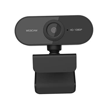 Imagem de Kiboule 1080P HD Computador Câmera Videoconferência Câmera Webcam 2 Mega Pel Auto Foco Rotação 360° USB Plug & Play com Microfone para Vídeo Reunião Treinamento de Ensino Online Webcasting ao Vivo
