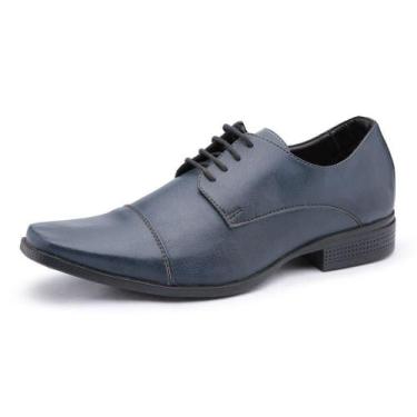 Imagem de Sapato Social Atanado Azul - 40 - Calçados Ruggero
