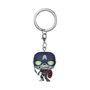 Imagem de Funko Pop! Keychain: What If? - Zombie Captain America