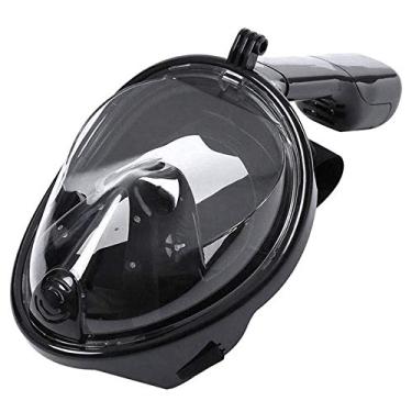 Imagem de Mascara de Mergulho Fullface Snorkel com Suporte para GoPro - SHOOT (GRANDE, PRETO)