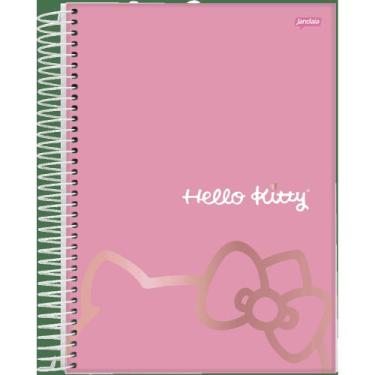 Imagem de Caderno Hello Kitty Espiral 160 Folhas 10 Mt. Universitário - Jandaia