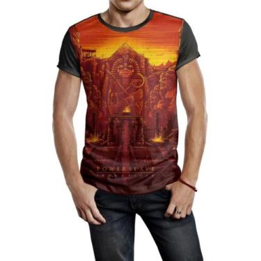 Imagem de Camiseta Masculina Banda Rock Iron Maiden Ref:139 - Smoke
