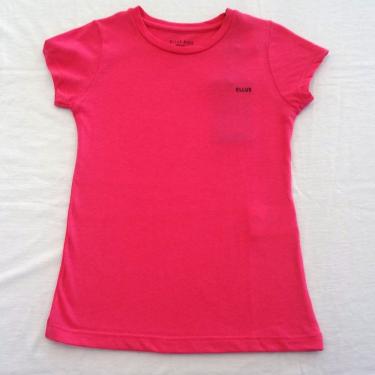 Imagem de Camiseta ellus kids basico pink 04KD197 46 - Pink - 04