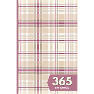 Imagem de 365 Day Journal: Unlined and Undated Daily Diary - 5.5in x 8.5in | Plaids Pattern Cover: A whole year of daily journal ideal gift for friends and family