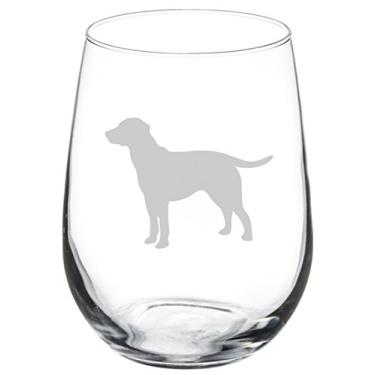 Imagem de Vidro de vinho Goblet Labrador Retriever (473 ml sem haste)