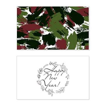 Imagem de Graffiti Art Grain Illustration Pattern New Year Festival Greeting Card Bless Message Gift