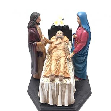 Imagem de Imagem Vida Eterna - São José, Jesus E Maria Resina 20 Cm