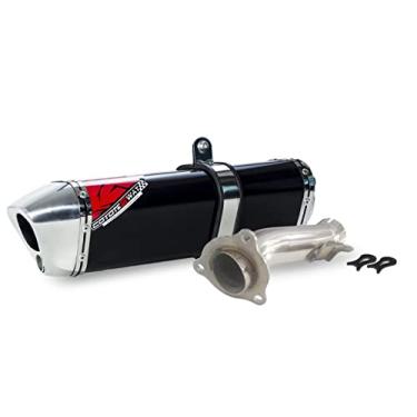 Imagem de Escape/Ponteira Coyote TRS 2 WAY Alumínio - Z 750 - Preto/Cromado