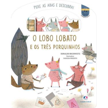 Imagem de O lobo Lobato e os tres porquinhos