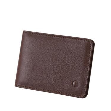 Imagem de Carteira de Couro Proteção Antifurto RFID Couro50 656-Masculino