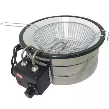 Imagem de Fritadeira Elétrica Industrial 3 L Tacho Esmaltado 220V Grupo Três