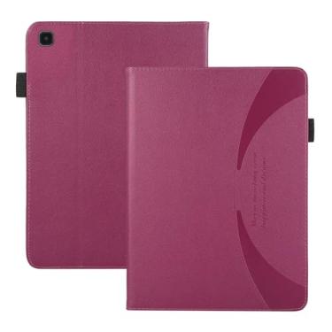 Imagem de Capa para tablet Compatível com capa para tablet Samsung Galaxy Tab A7 10.4 (2020) SM-T500/T505/T507, capa protetora ultrafina de couro PU antiarranhões capa magnética magnética com função de suporte