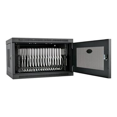 Imagem de Tripp Lite Gabinete de estação de carregamento USB de 16 portas para tablet, iPad & roid, carregamento e sincronização, montagem na parede (CS16USB)
