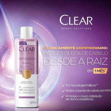 Imagem de Shampoo Antiqueda Passo 1 Clear Derma Solutions 300ml
