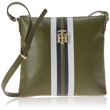 Imagem de Tommy Hilfiger Bolsa tiracolo feminina Jaden Plus, Verde (Putting Green), One Size