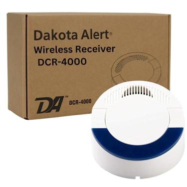 Imagem de Dakota Alert Receptor de sistema de alarme sem fio DCR-4000 para transmissão BBT-4000, DCHT-4000, DCMT-4000, DCPT-4000 e UT-4000 - alcance operacional de até 1,6 km