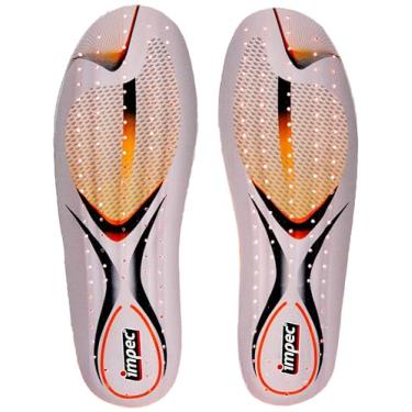 Imagem de Impec 010252-487 - Palmilha Fitness, Cinza, G (41-44), Pacote de 2