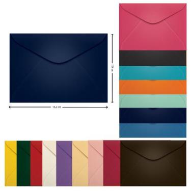 Imagem de Envelope 114X162 Carta Azul Escuro Porto Seguro  100 Unidad - Scrity