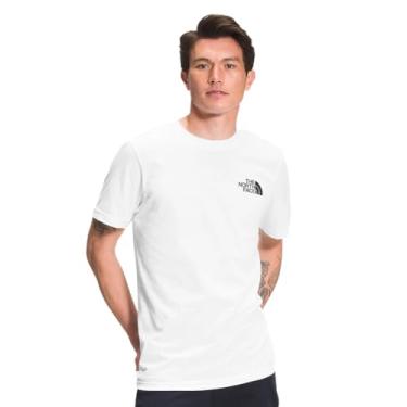 Imagem de THE NORTH FACE Camiseta masculina Box NSE, TNF Branco/TNF Preto 2, M