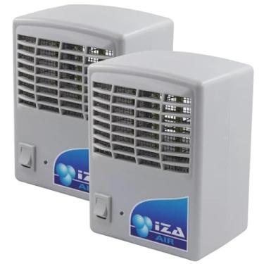 Imagem de Purificador, Ozonizador e Ionizador de Ar 1,5w 80m² Iza Air - Kit 2 unidades