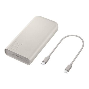 Imagem de Bateria Carregador Portátil 3x USB-C 20000mAh Super Rápida 45W