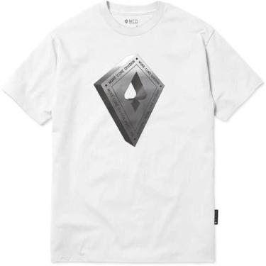 Imagem de Camiseta Mcd Oversized Pipa Cromo Sm24 Masculina Branco