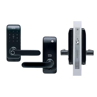 Imagem de Fechadura Eletrônica Digital Smart Lock Sl205 Papaiz com Biometria e Senha