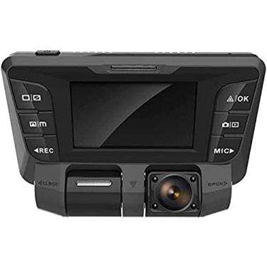 Imagem de 4K 360 ° 2,7 em Full HD WIFI Car Camera Dash Cam para carros dianteiros e traseiros com cartão SD e visão noturna - Câmeras Dashcam para carro com detecção de movimento, monitoramento de est