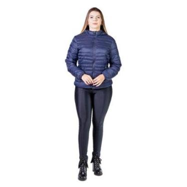 Imagem de Jaqueta Facinelli Microfibra Puffer Feminina 620230 Marinho-Feminino
