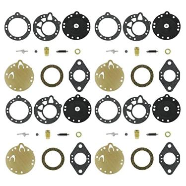 Imagem de Kit de reparo de peças de junta de diafragma de carburador para Tillotson RK-88HL Homelite WIZ ZIP Poulan Toro Ryobi Weedeater Carb RK 88HL (conjunto com 4)