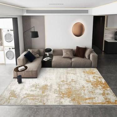 Imagem de Decoração abstrata para casa, carpete leve, luxuoso, sala de estar, tapete moderno, cabeceira, tapete antiderrapante, escritório, sofá, área, K, 300x400cm 118x157 pol.