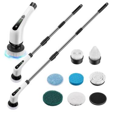 Imagem de Esfregão Elétrico Giratório 360 Recarregável Perfeito - Desert
